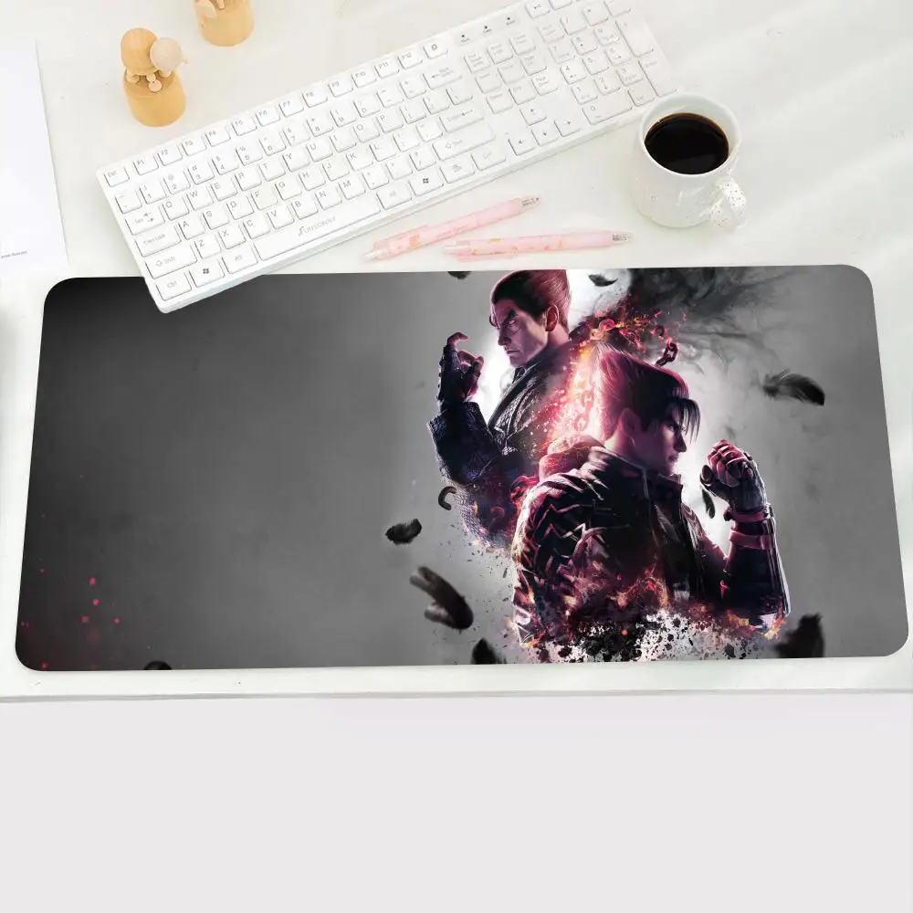 Luxury Tekken Fashion Anime Cartoon Cool Mouse Pad Rubber Gamer Keyboard Pad Portable Soft PC Gaming 10 - Tekken Merch