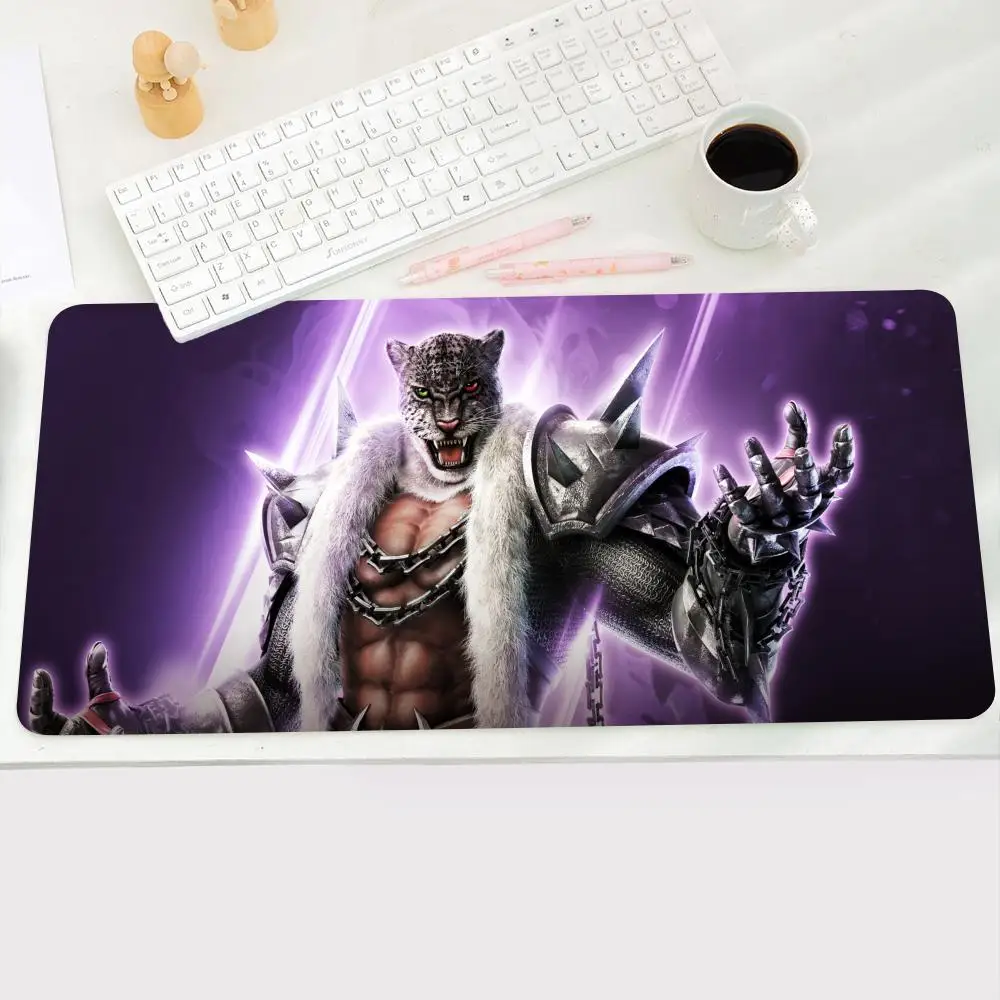 Luxury Tekken Fashion Anime Cartoon Cool Mouse Pad Rubber Gamer Keyboard Pad Portable Soft PC Gaming 11 - Tekken Merch