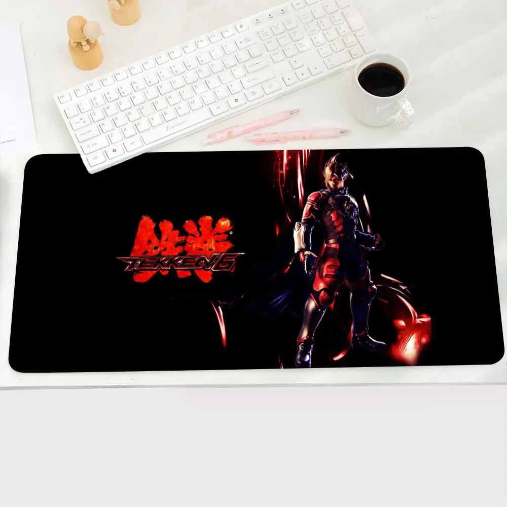 Luxury Tekken Fashion Anime Cartoon Cool Mouse Pad Rubber Gamer Keyboard Pad Portable Soft PC Gaming 19 - Tekken Merch