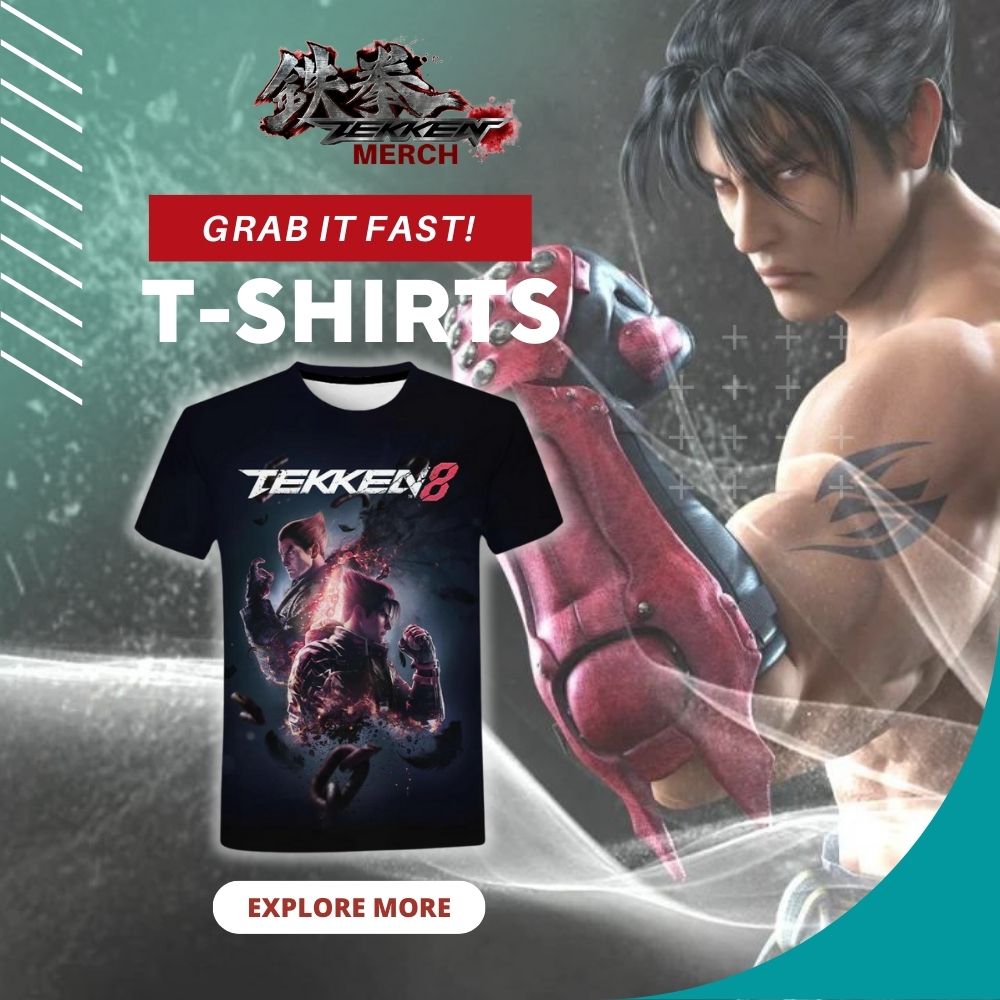 Tekken Merch T Shirt - Tekken Merch