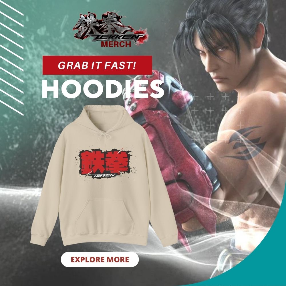 Tekken Merch hoodie - Tekken Merch